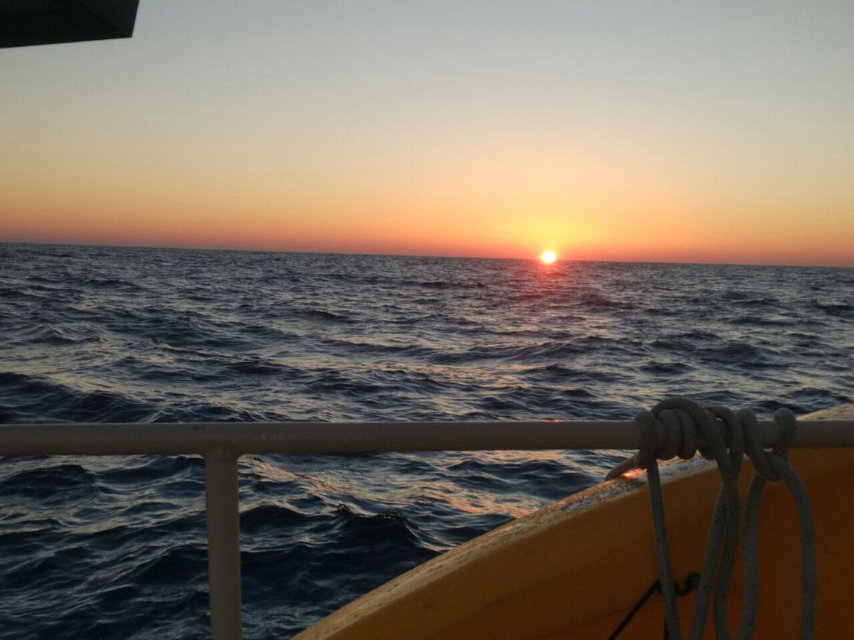 1. Woche auf See Richtung Kanaren