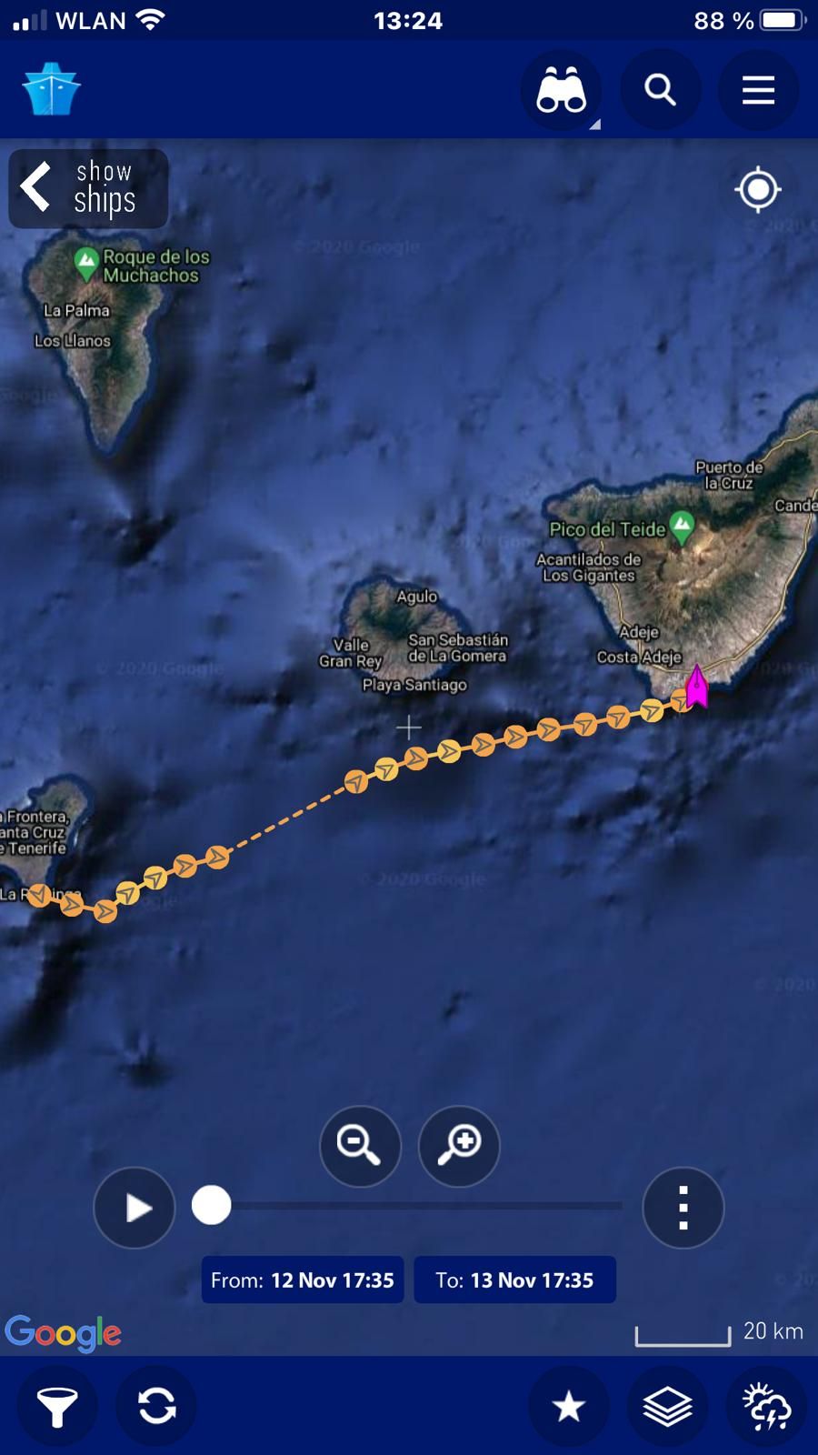 Walkabout segelt wieder