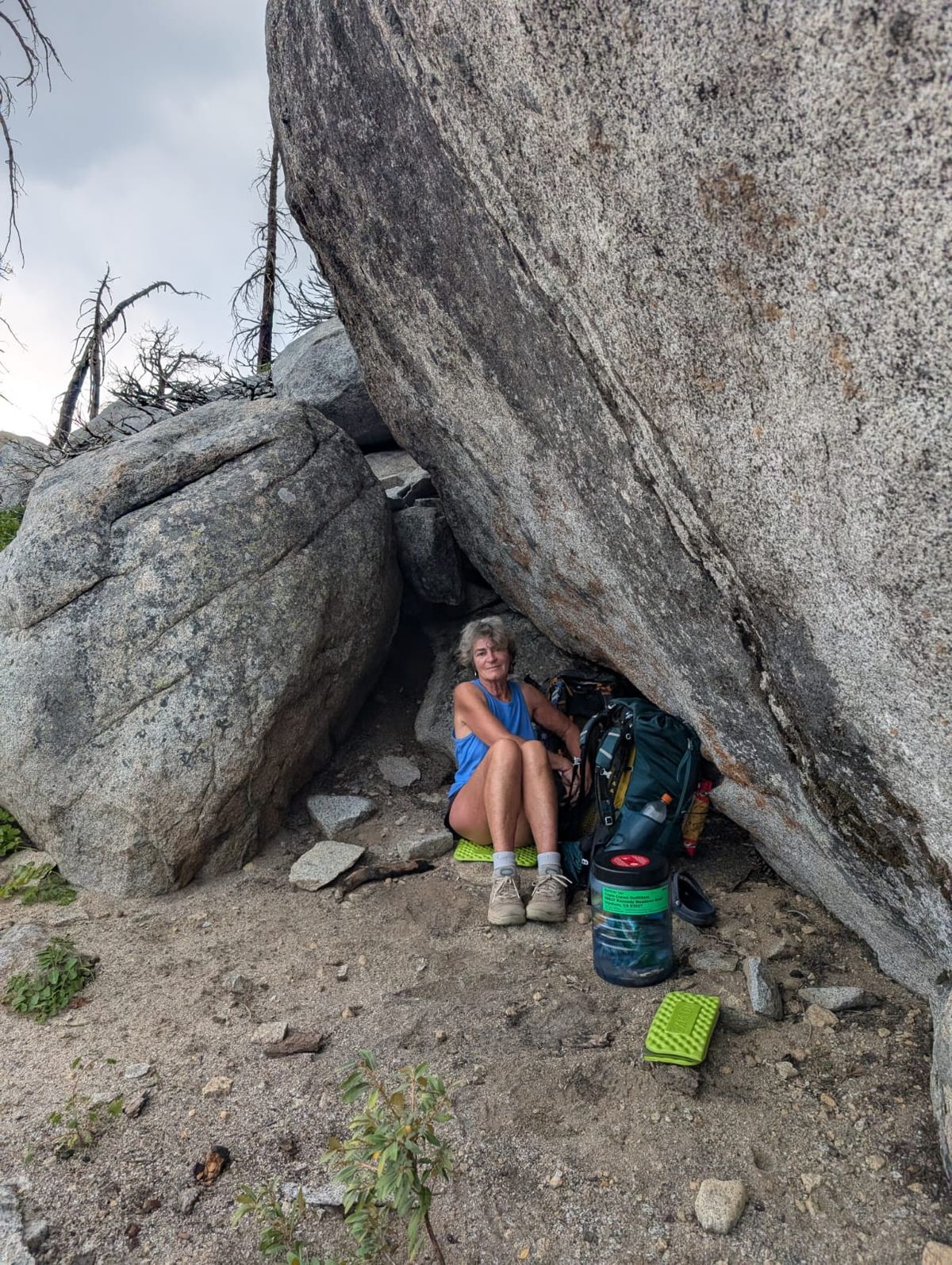 Sprung von Ashland zu den Sierras